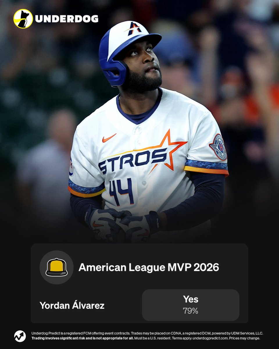 Underdog MLB tweet media
