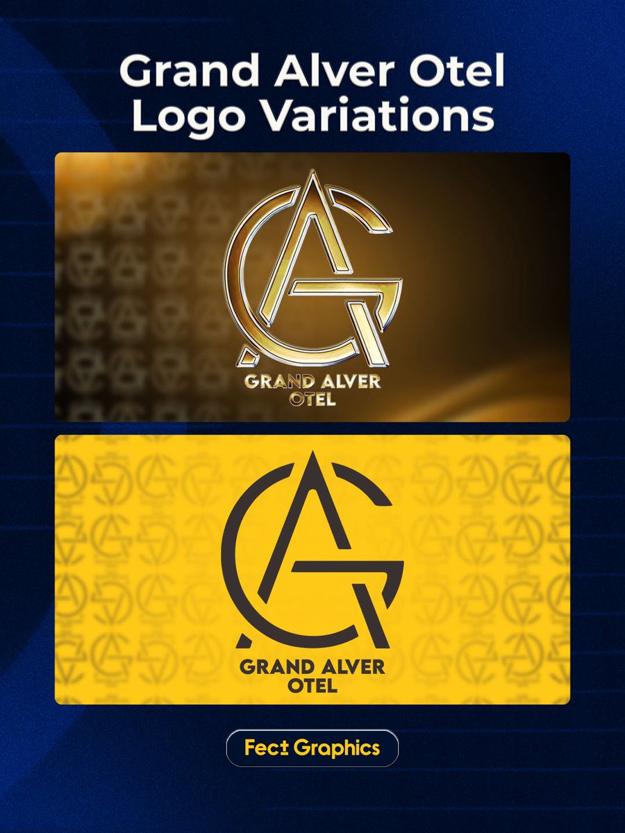 FectGraphics's tweet photo. Grand Alver Otel için hazırlanan logo sunumu.
Grand Alver Otel ile çalışmış olmaktan gurur duyuyoruz.
#FectGraphics #GraphicDesign https://t.co/147cA4rg4h