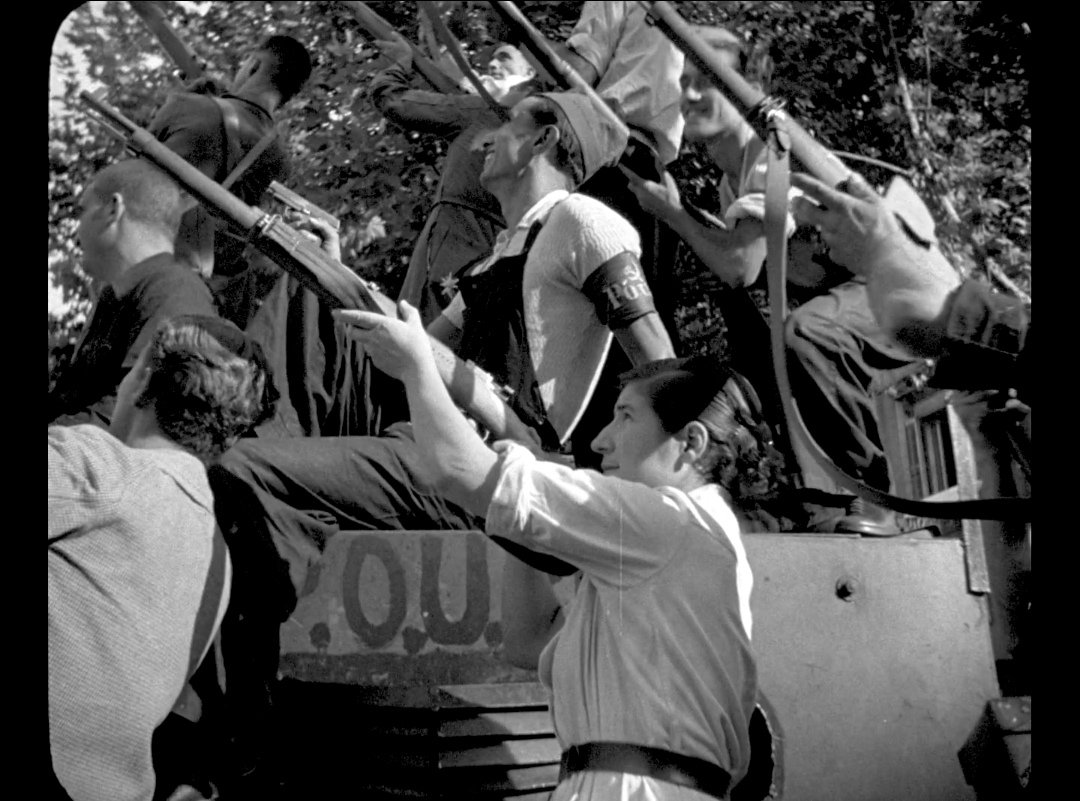 PacoSanz70's tweet photo. La Universidad de California conserva (entre otras cosas) documentales sobre la Guerra Civil en España emitidos en salas de cine de EEUU durante aquellos años. Imágenes de muy buena calidad.

Enlace al buscador https://t.co/dtCrObIyQp https://t.co/1xbdM9tvrW