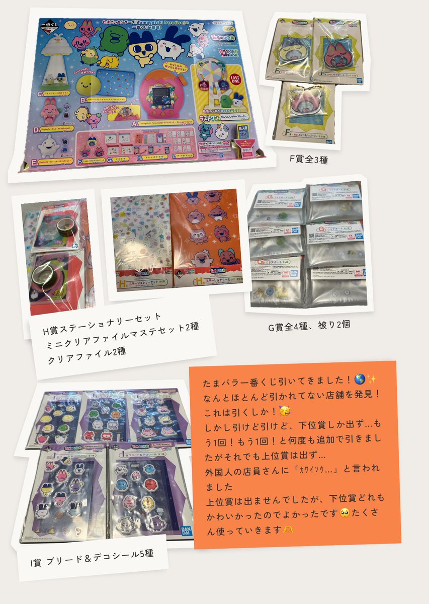 たまパラ一番くじ引いた！ ダブルチャンスキャンペーン応募せねば