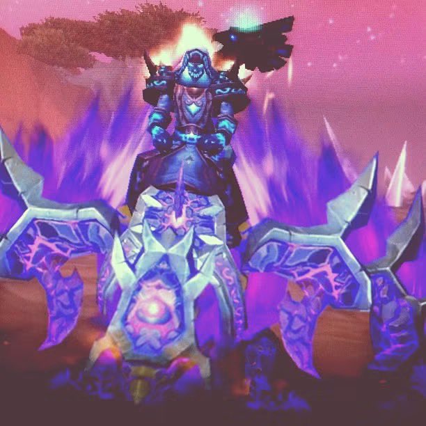 Theasianavenger's tweet photo. The amount of hours I’ve sunken into WoW from the sweaty side of playing to Mount farming and Riding said mounts in circles over Orgrimmar would have me going wild for a UB set. Seeing Jaina, Kel Thuzad, and anything to allow me to play a Frost Mage in MTG would be sick. https://t.co/6JbwaAzI9V