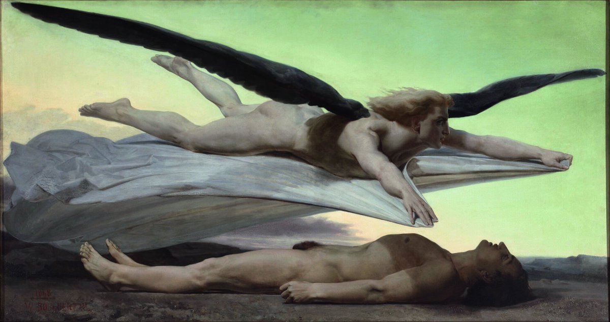 LordFredericLe1's tweet photo. This is William Adolphe Bouguereau's amazing 1848 painting 'Equality before Death'!! #Art #Fineart #Painter #Victorian #19thcentury #Artist https://t.co/WPwYoDFy5p