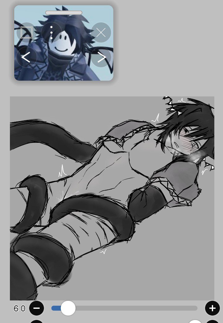 Yunique_3's tweet photo. Quick doodle before i sleep :]

Made for a friend of mine.. i got forced to be her Azure T_T
#twotime https://t.co/zYVMHkd9oL