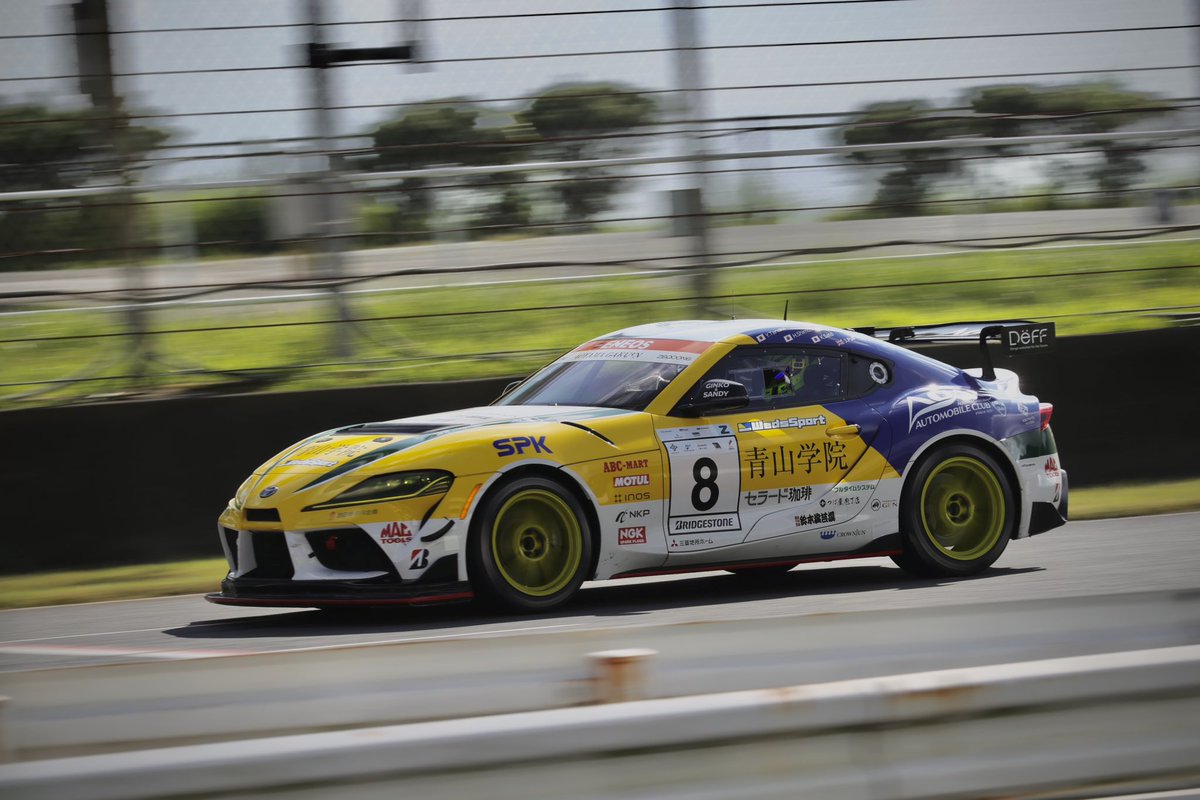 cn_hiroshi's tweet photo. S耐オートポリス
予選 8号車✊
@JamesPullRacing 

#青山学院自動車部 
#TEAMZEROONE https://t.co/Y0m5o361hw