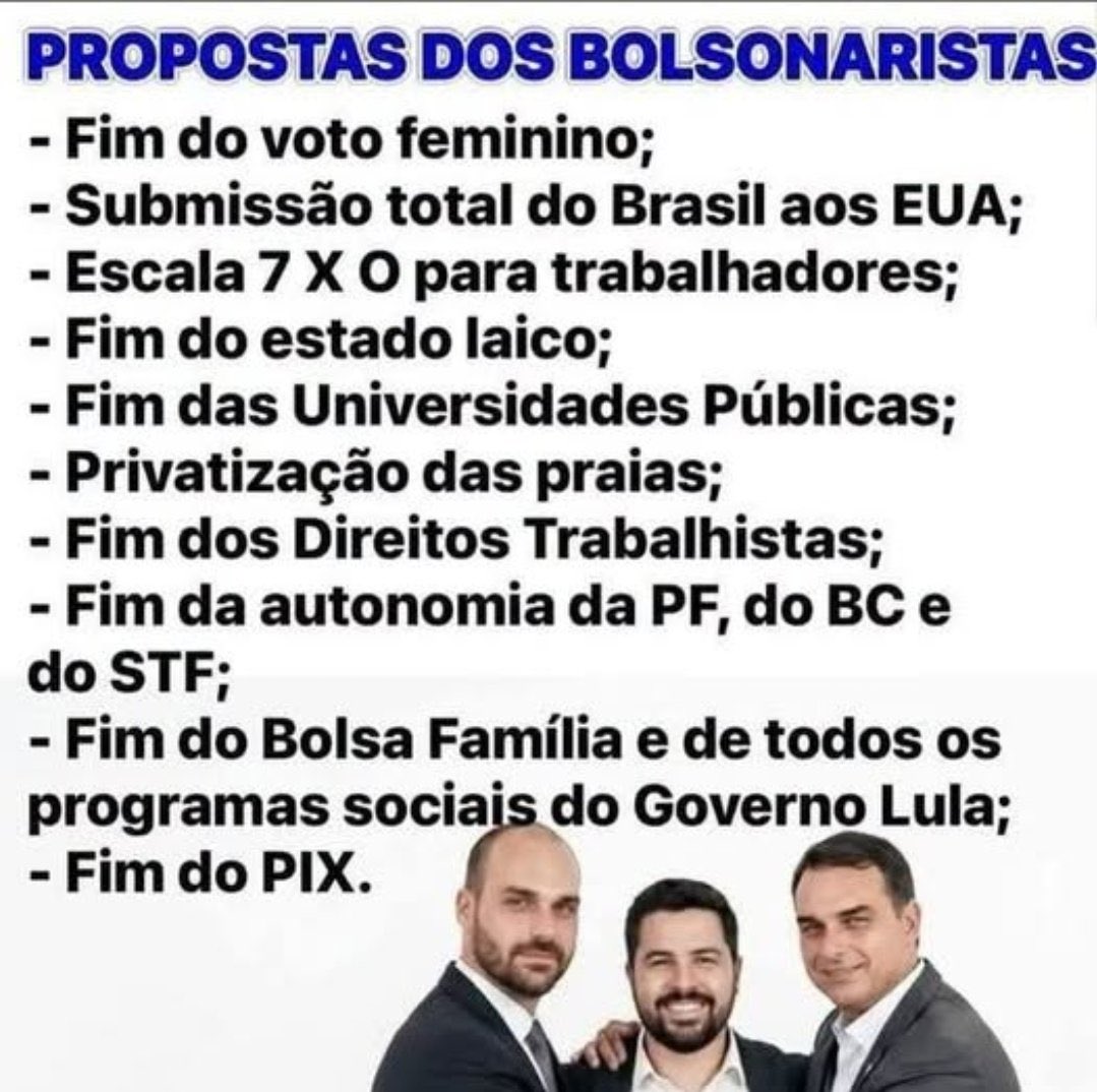 BrandoAnselmo's tweet photo. @ErikakHilton Propostas da direita 👇🏻 https://t.co/WGJa6vX0mK