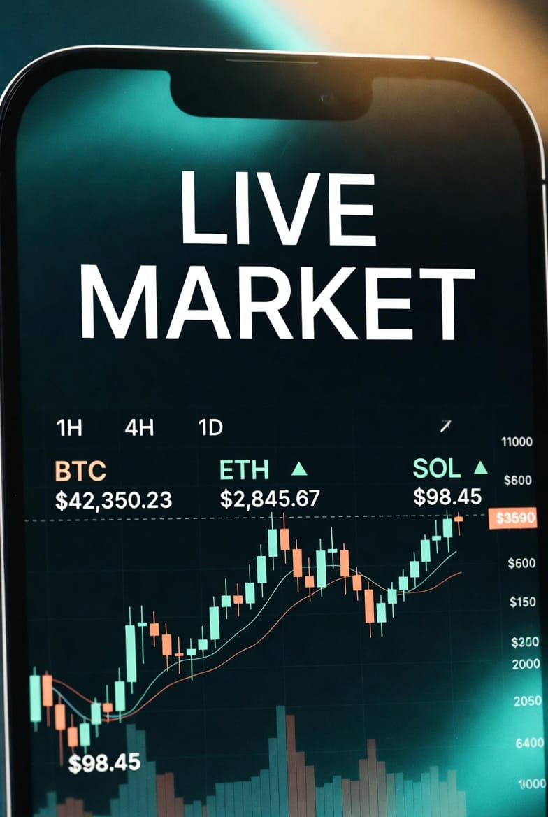 Xena986's tweet photo. Live Crypto Market
BTC • ETH • SOL leading the board.
Volatility is low but structure is clean.
Stay ready for the next move.
#Crypto #MarketUpdate #TradingBots https://t.co/wDJXgEGryg