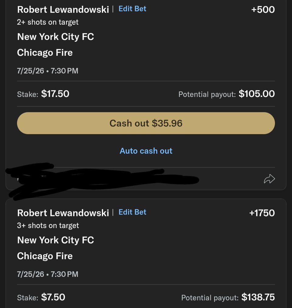 JPascavitz's tweet photo. @MrFootyBets_ Sniped on BetMGM last night, please Lewa 🙏🙏 https://t.co/oDNwiOL4Be