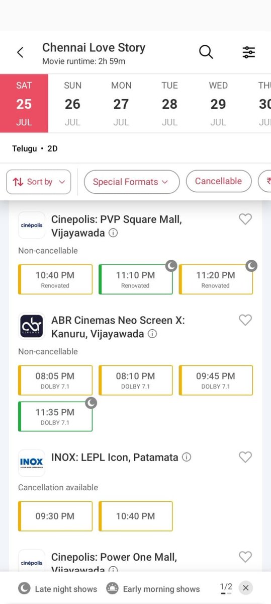 Dhonicult65's tweet photo. Vijayawada booking lo joru perigipothundi 👌
#ChennaiLoveStory https://t.co/PTX3OhPL9T