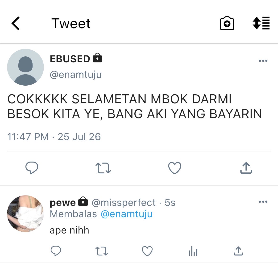 Peppermintyy2's tweet photo. Seneng dia.. https://t.co/LJeXTmuOUl