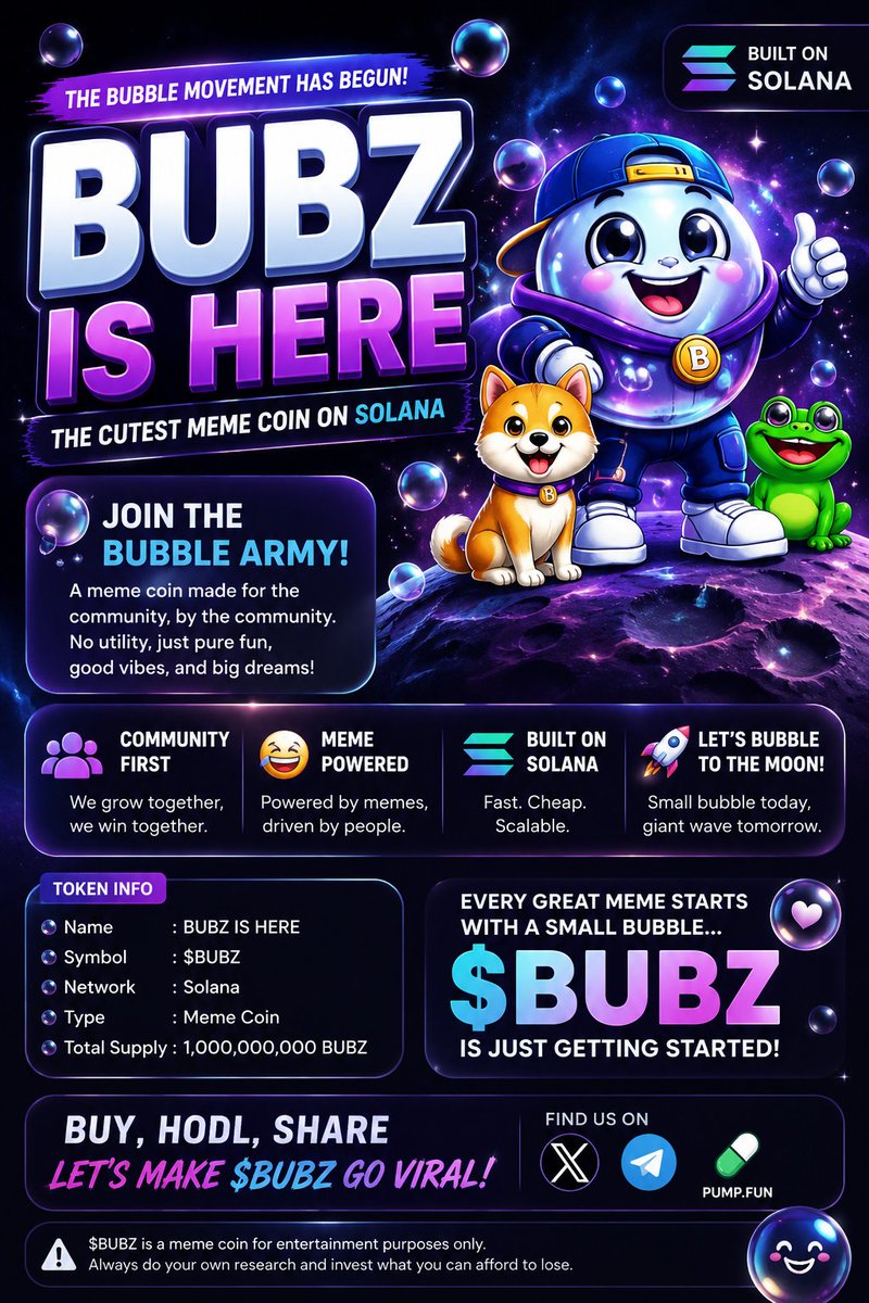 BUBZISHERE's tweet photo. @SolanaHub_ Wek up https://t.co/44ghrIcYPQ