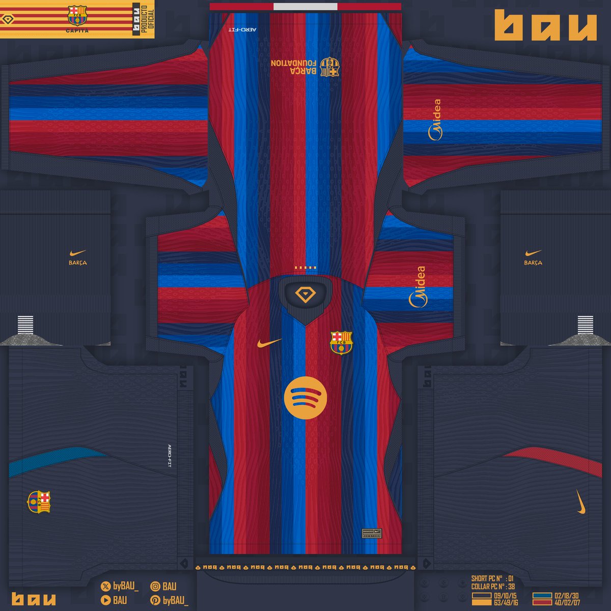 byBAU_'s tweet photo. FC BARCELONA 2026-27 Kits 🔴🔹🟡
Home / Away / Third / Gks

@FCBarcelona_es 

#FCBarcelona #FIFACWC #Barç #adidas #MesQueUnClub #ForçaBarça #PES2021 #eFootball #eFootballHUB #PS4share #patterns #FCBLive   

>> Drive: https://t.co/3kF60E4TiO https://t.co/sPHdAmvVWS