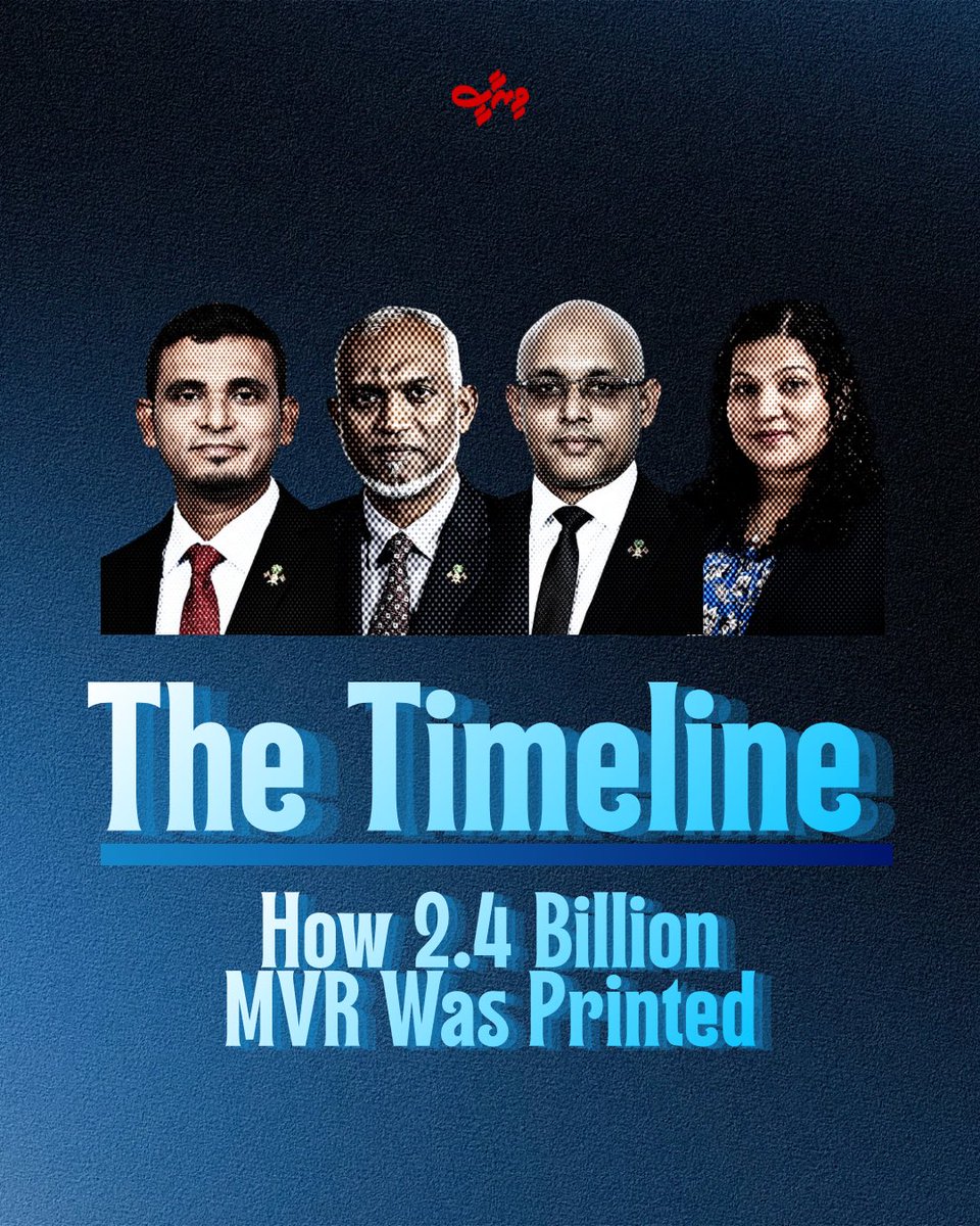 viraasee's tweet photo. The Maldivian government’s controversial MVR 2.4 billion transaction involving the Maldives Monetary Authority (MMA), the Maldives Pension Administration Office (MPAO), and the Ministry of Finance has emerged as one of the country’s most contentious financial decisions in recent years.

Read More: https://t.co/RXNYtxZC1P