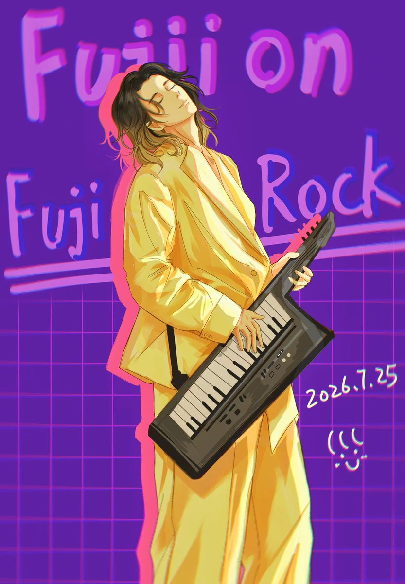 KannoNani_36's tweet photo. FUJII ON FUJII ROCK💘🔥#Fujiikaze #藤井風 #fanartㅤㅤㅤㅤ https://t.co/YDu2VclMqy