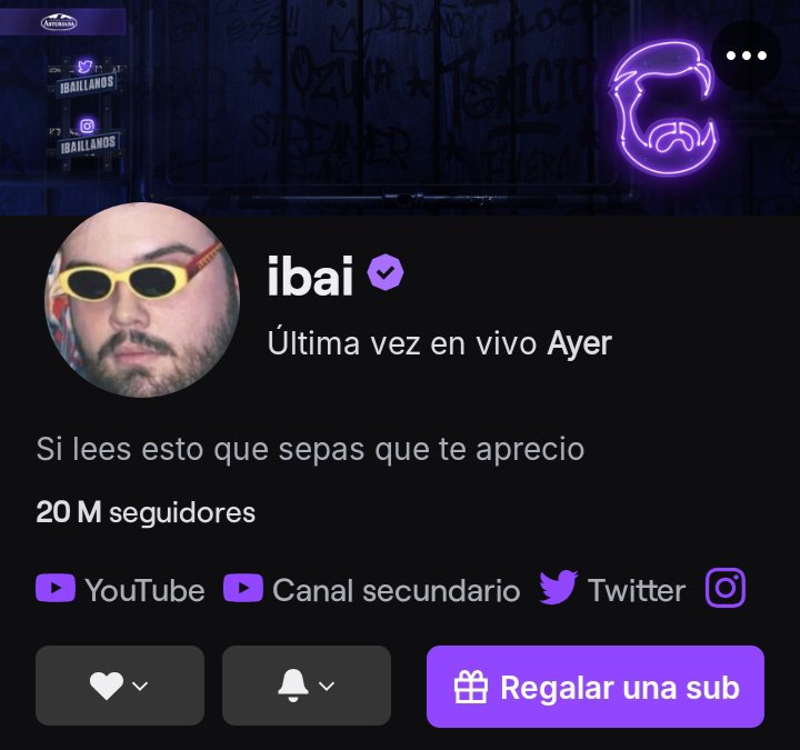 mayiy's tweet photo. Ibai ya llegó a los 20 millones de seguidores en Twitch y está por empezar La Velada del Año VI https://t.co/rJxk2tK3SZ