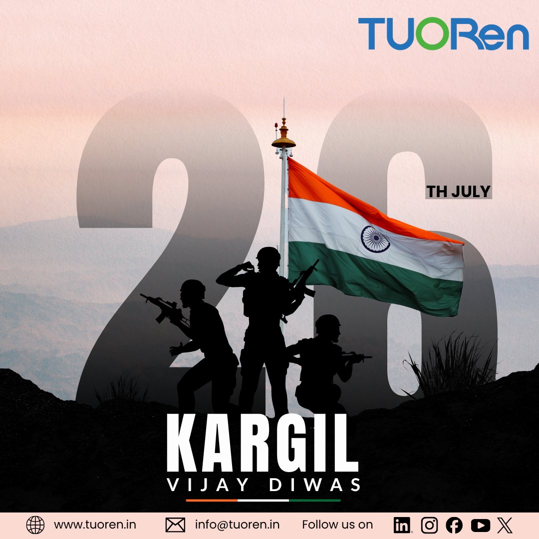 TuorenI's tweet photo. 🇮🇳 Honouring the courage, sacrifice, and unwavering spirit of our Kargil heroes. Their bravery will forever inspire the nation.
Salute to our heroes. Jai Hind! 🇮🇳
#KargilVijayDiwas #JaiHind #IndianArmy https://t.co/khKJot4gcx