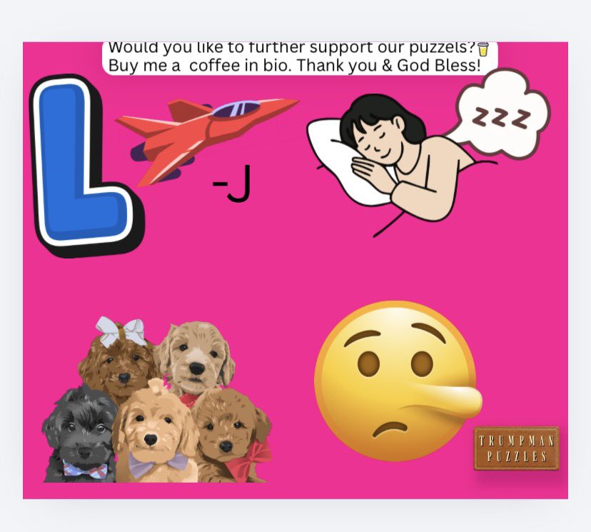 USATRUMPMAN1's tweet photo. Here’s a fun puzzle who can figure it out? Please repost https://t.co/2n0ABDLRG1