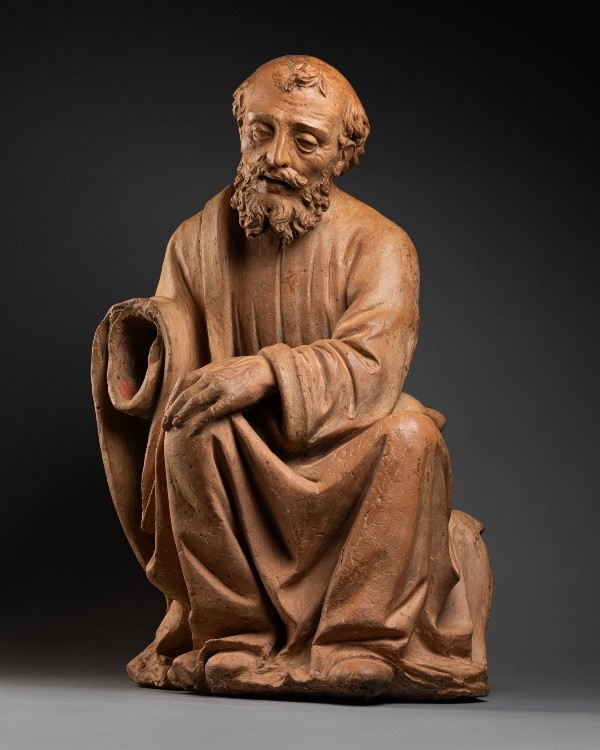 ColeccionMMoret's tweet photo. Hoy he recibido un correo electrónico de la galería Dei Bardi Art de Bruselas proponiéndome este San José de terracota de inicios del s. XVI atribuido a Fra Mattia della Robbia (Marco della Robbia, llamado Fra Mattia. Florencia, 1468-1534)... SIGUE⤵️ https://t.co/byONk7Hzd1