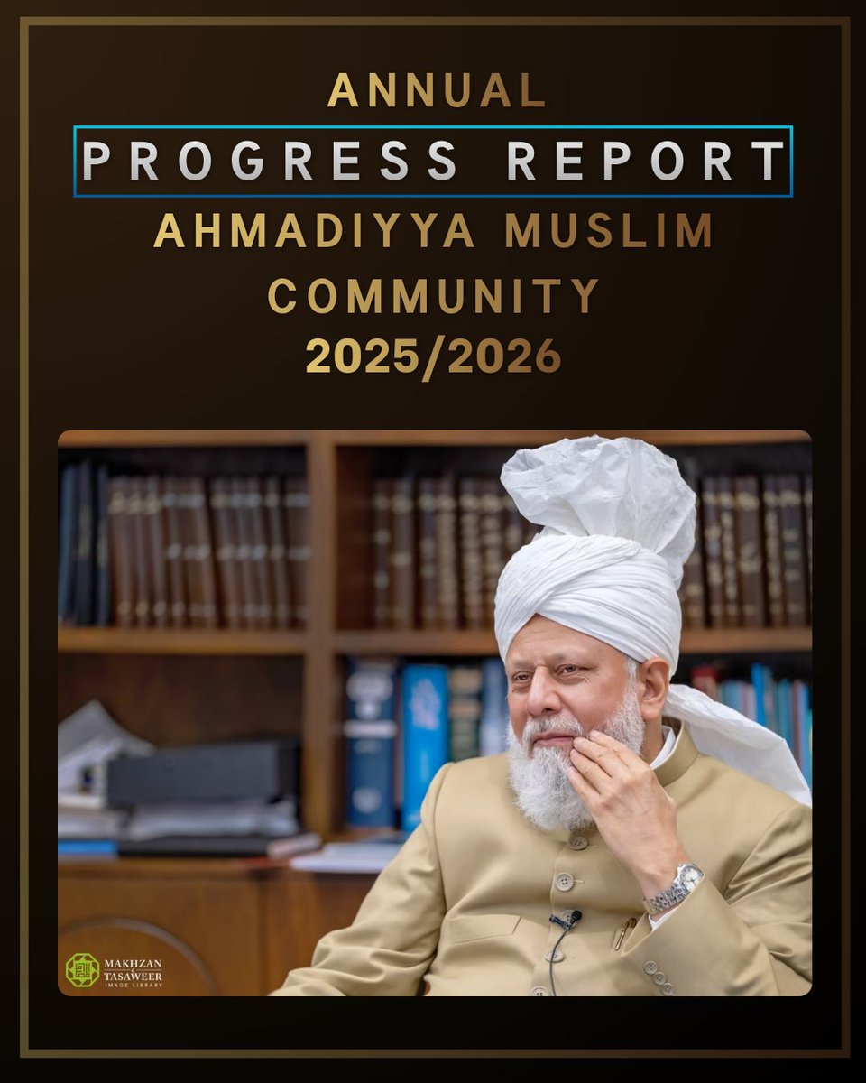 NewsMTA's tweet photo. Progress of the Ahmadiyya Muslim Community 2026:

1. 267,596 New Ahmadi Converts from 132 countries.
2. 398 New Jama’ats
3. 172 New Mosques Established

By the Grace of Allah, the Ahmadiyya Muslim Community is growing day by day! https://t.co/DcP30g3AH0