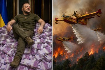 Titithebest4's tweet photo. On n’aurait jamais eu cette catastrophe , si l’argent donné à l’Ukraine, avait été donné pour s’offrir une flottille de Canadairs décente … 😎 https://t.co/IBdnyCBYwu