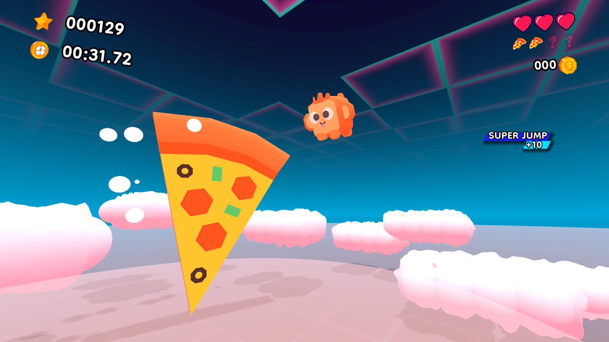 mmgamedev's tweet photo. @gamedevcases @delaigrodela @charge_r_game COLLECT PIZZAS, SHUT DOWN AI DATA CENTERS, BE A SUPER AWESOME MONKEY IN THIS 3D PLATFORMER https://t.co/PMRzyWemGO