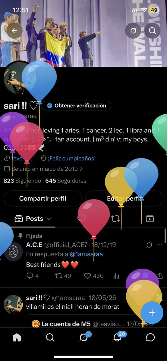 1amsaraa's tweet photo. feliz cumple a miiii y a @gnrlmvm 💖💖💖 https://t.co/jyBbKfVZDq