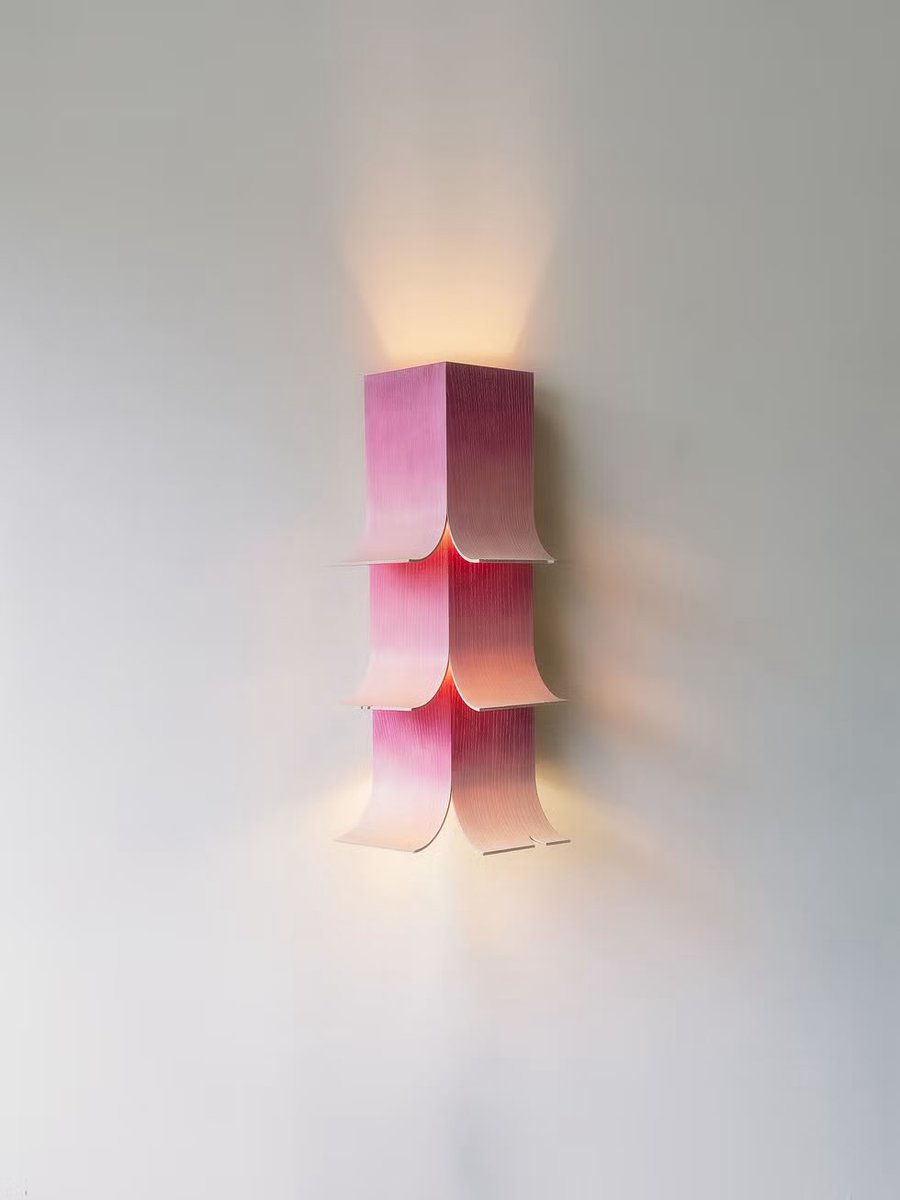 yeorakku's tweet photo. PETAL SCONCE - STUDIO MARMAR, PORTLAND https://t.co/4H7s4I6Zp0