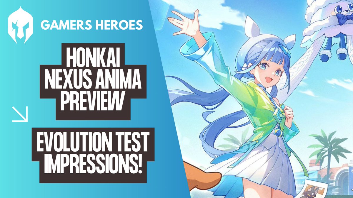 GamersHeroes's tweet photo. Another HoYoverse hit, our brief time with the Honkai: Nexus Anima (@HonkaiNA) Evolution Test proves they truly understand what we so love about the creature-collecting adventure genre.

Our preview: https://t.co/GkOWASmisK https://t.co/SMPRqHDTfq