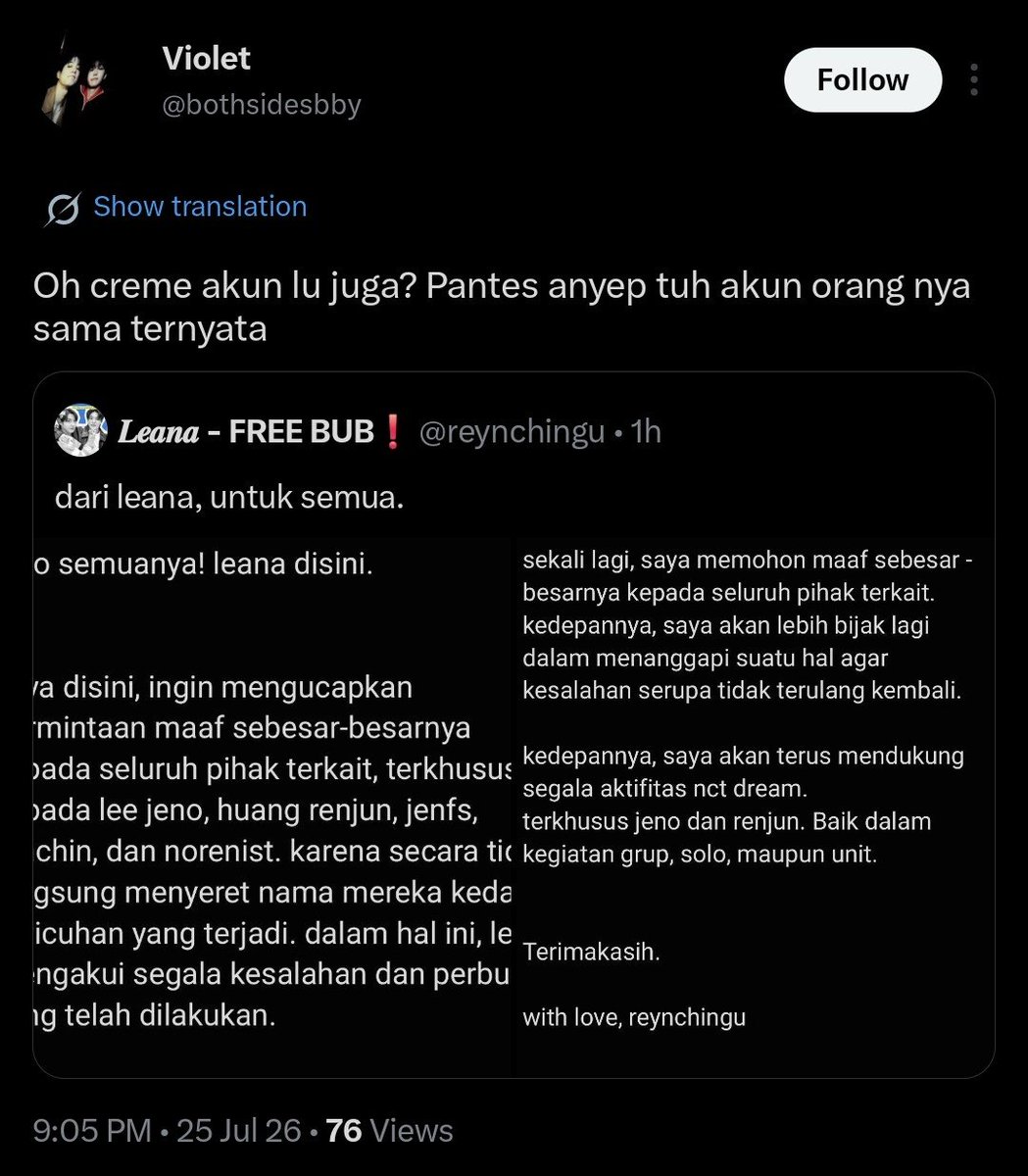 cremejrulee's tweet photo. Kata gue hati2 mulai sekarang abis nebar fitnah gini, hari sial gak ada yg tau https://t.co/q5ZiAOi4Bu