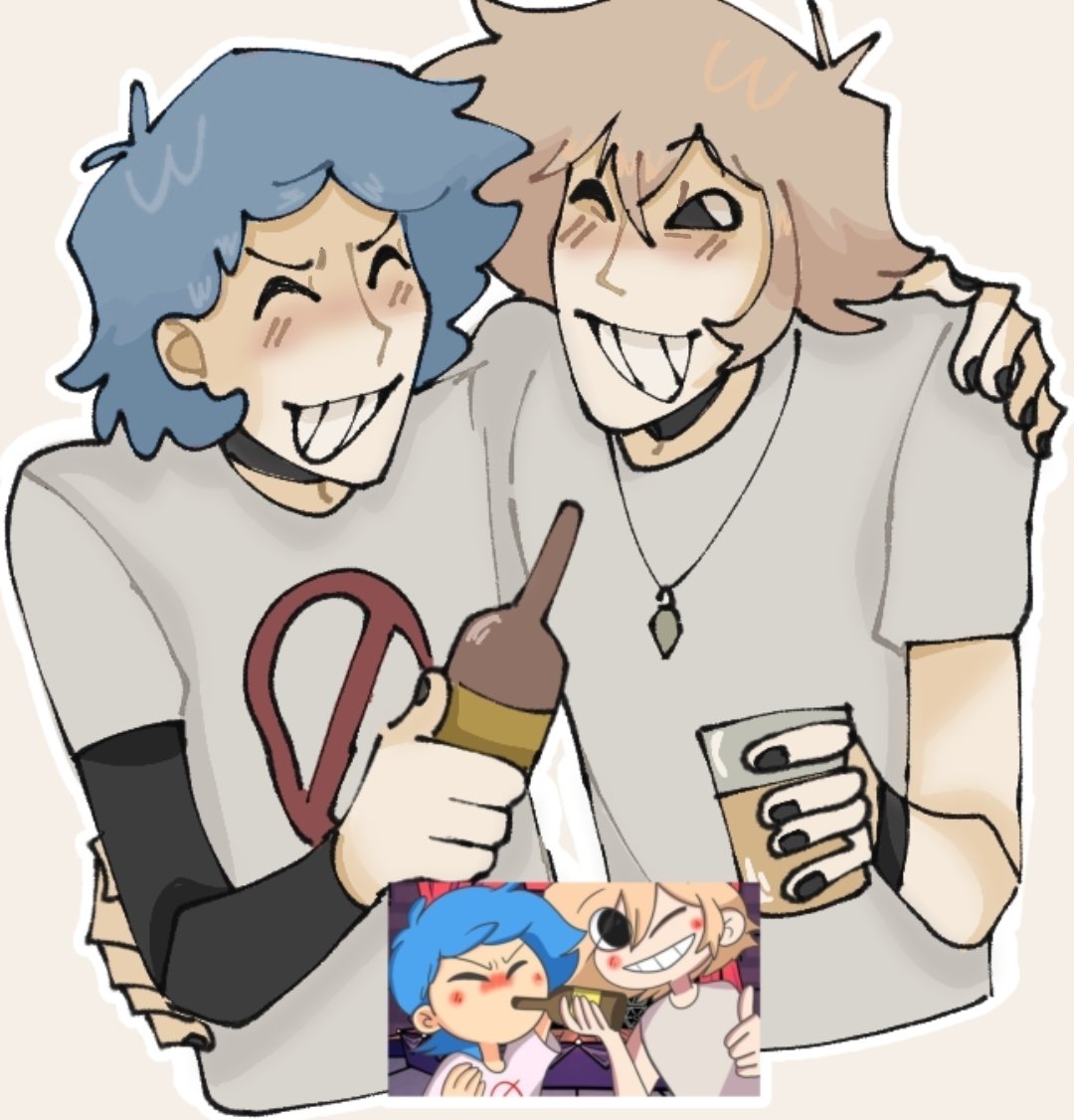 MCyberx1319874's tweet photo. ¿Supongo que se llevan bien? 🙂↕️☕
•Tags:
#FNFHS #lemondemon #bf #eddochan #fanartㅤㅤㅤㅤ https://t.co/KF6kSaD4ki