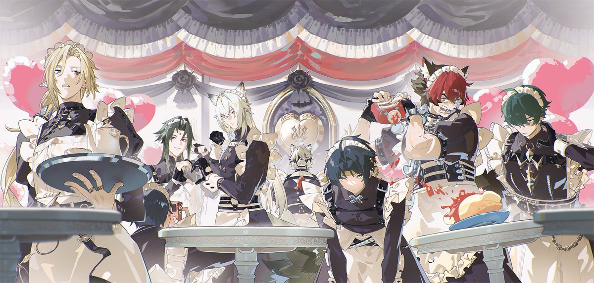ZenlessWorld's tweet photo. Full ZZZ Males Maid Art 

Artist: @hana0_0kg

#ZenlessZoneZero #ZZZero #ZZZ https://t.co/v7HPlx4BBm