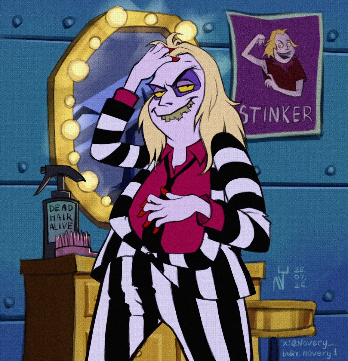 Novery_'s tweet photo. S4.E36 * A Star is Bored
I’ll leave speedpaint in the comments
#beetlejuice #toonjuice #cartoonbeetlejuice https://t.co/EioYadfm7L