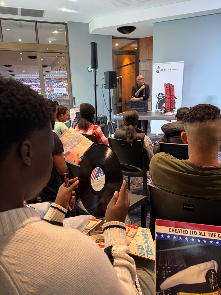 AZUHL's tweet photo. A huge shoutout to Artscape for providing a safe and welcoming space for today's G-CAP DJ Workshop. 🎧💙

Thank you to everyone who attended, brought great energy, asked questions, and got hands-on with the craft. We loved the engagement, the curiosity, and most importantly, seeing everyone having fun while learning.

Workshops like these remind us that when communities create safe spaces, creativity and opportunity can thrive.

Until next time! 🙌

#GCAP #Artscape #BeatBangazDJAcademy #DJWorkshop #YouthDevelopment #SafeSpaces #CapeTown #LearnCreateInspire