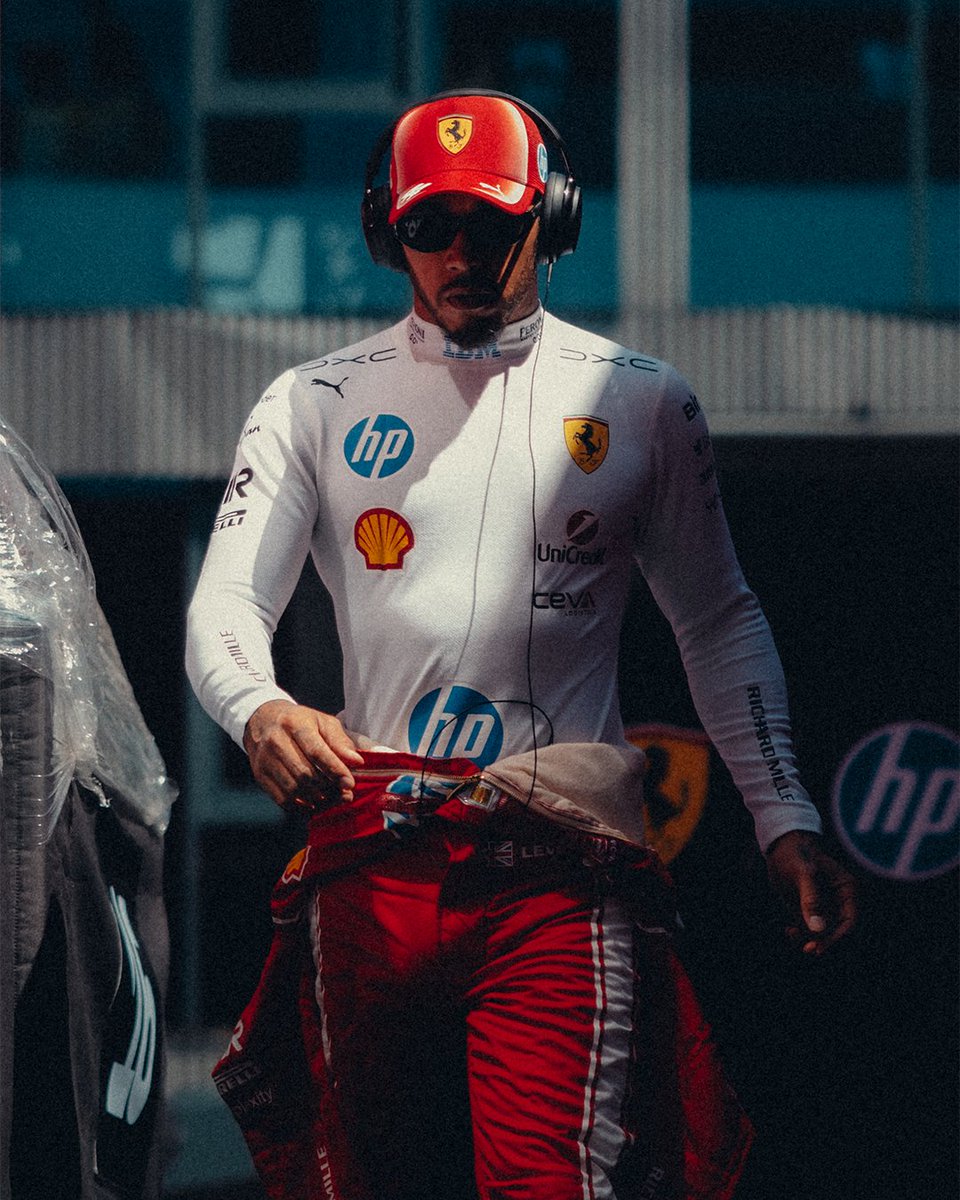 ScuderiaFerrari's tweet photo. Unfortunately @LewisHamilton has received a 3-place grid penalty for impeding during today’s Qualifying https://t.co/WqTYyDU18f