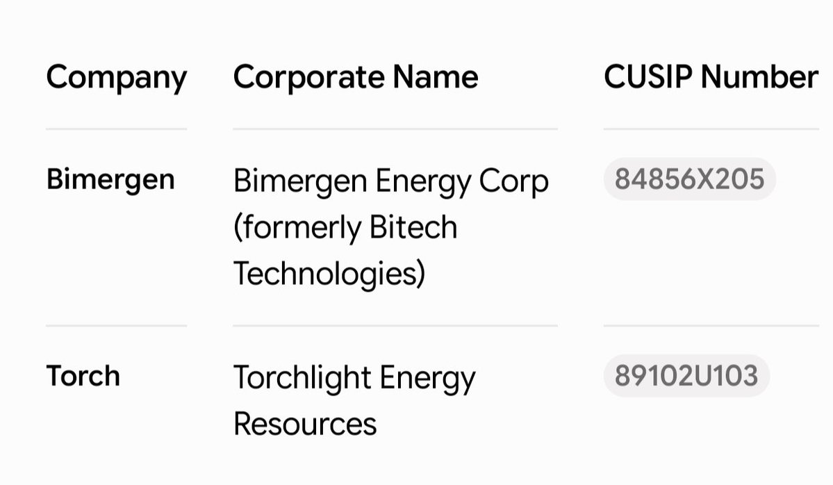 Giftsonglass's tweet photo. #mmtkp

Yes you idiots 
 they made a typo!!!!!!

They made a typo on a 9 digit number with letters that happened  to be the same as torchlight. 

And mendl just happened to misspeak about trading ending on the 12th and the stock was going to be  deleted. https://t.co/O9z05b1m6Y