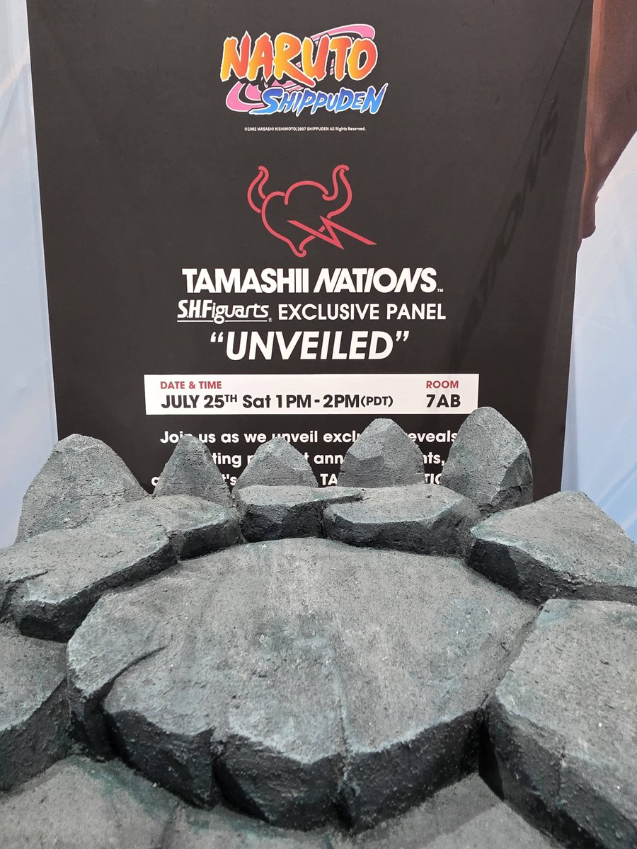 TamashiiNations's tweet photo. We've got some exciting new reveals for Day 3 of San Diego Comic-Con!

Join us later today at the TAMASHII NATIONS Unveiled: Global Reveals &amp; Anime Showcase panel in Room 7AB starting at 1PM!

#SDCC #SDCC2026 https://t.co/TC5j2osIMu