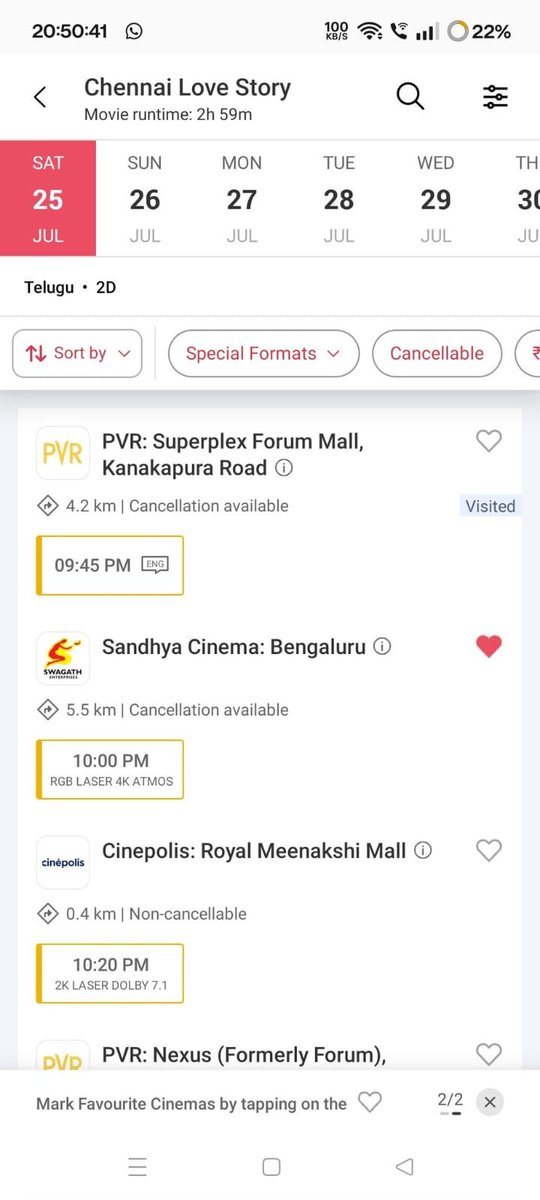 Samfan779's tweet photo. Tickets teguthunnay baga Audience response extraordinary. #ChennaiLoveStory https://t.co/u6PbHsenNC