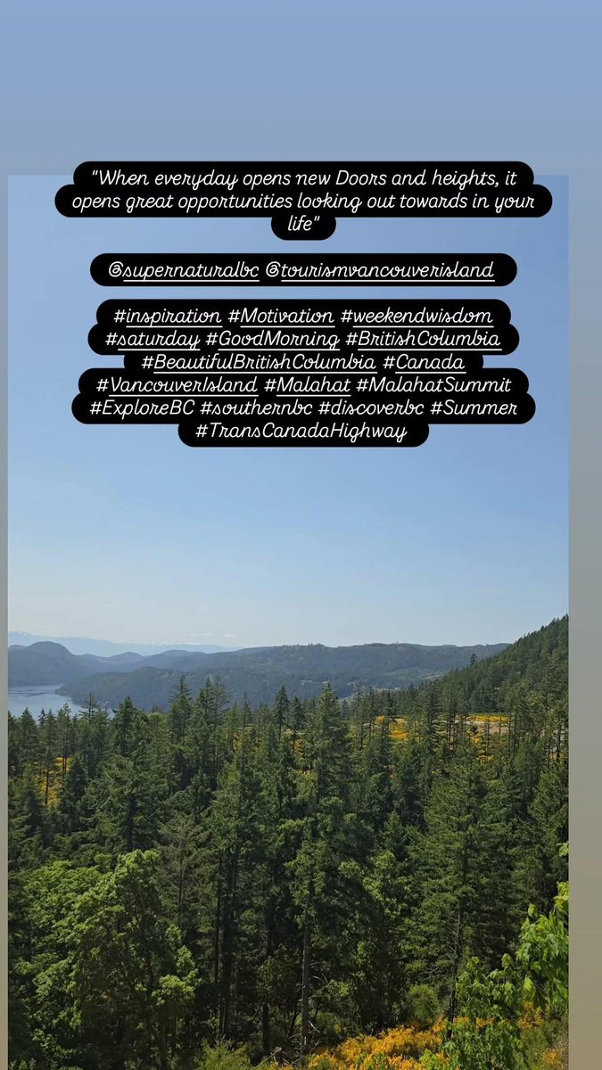 edwinpierrot13's tweet photo. #Inspiration #Motivation #weekendwisdom #saturday #GoodMorning #BritishColumbia #BeautifulBritishColumbia #Canada #VancouverIsland #Malahat #MalahatSummit #ExploreBC #southernbc #discoverbc #Summer https://t.co/vmHbzC8Nl9