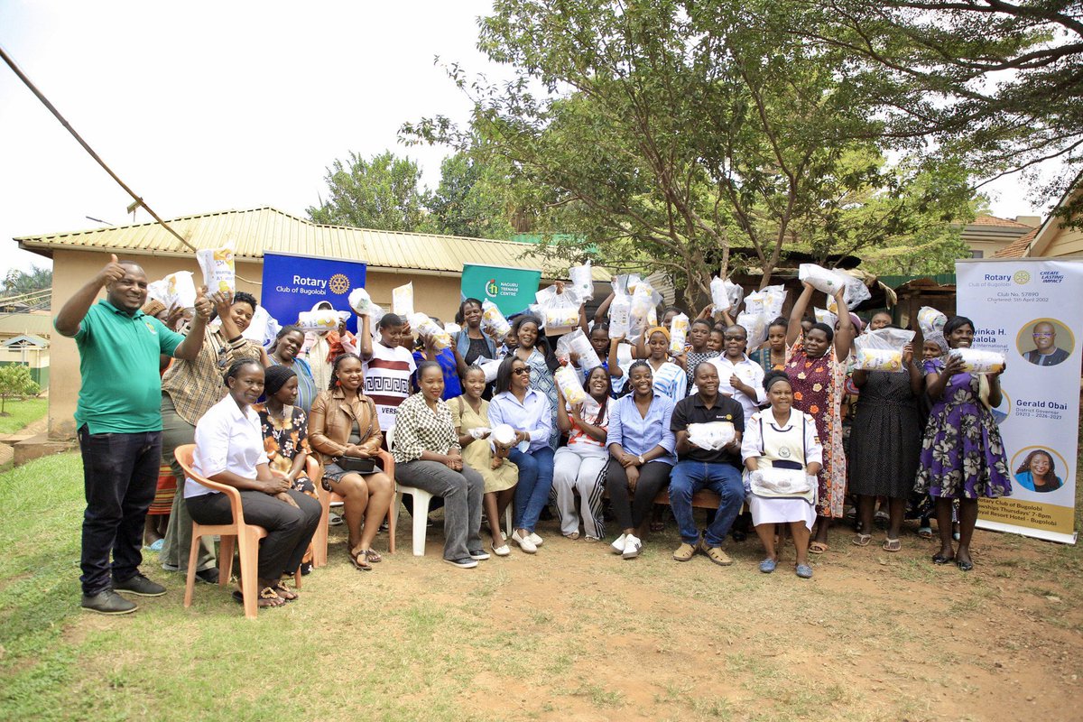 NaguruC's tweet photo. Every mother deserves a safe, healthy, and dignified start to motherhood. That’s why NTC and the @Rotary came together to support young mothers with essential mama kits. #NTCUpdates https://t.co/6dV1o7IIVN