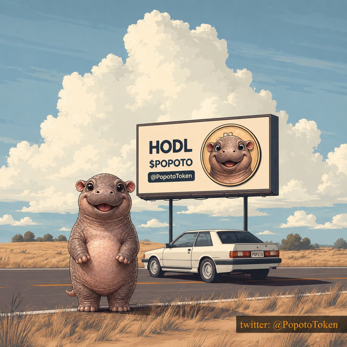 PopotoToken's tweet photo. $POTO MEME token - graduated, burned liquidity. Available on the Solana #SOL network. 😎 https://t.co/kQoKgU9WtT