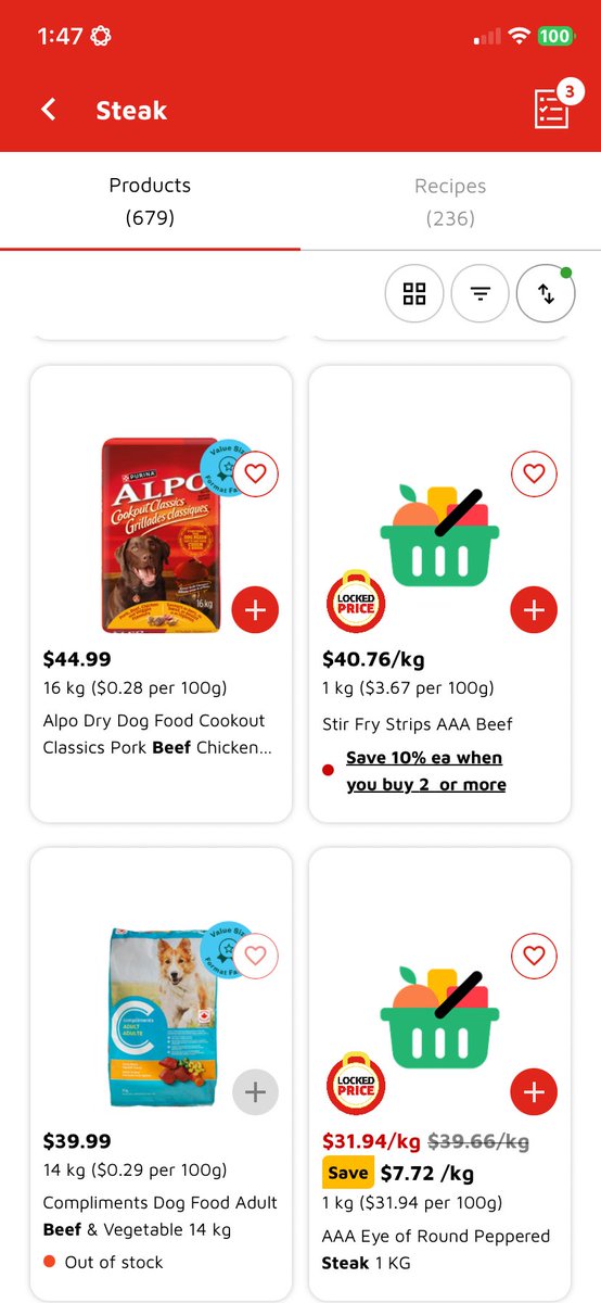 createpei's tweet photo. Taking this as a message from God…. My search for “Steak” at @Foodland 🥩 ok @sobeys let’s see if you can do better !! 🤞🏻🤣 https://t.co/CurjNitW8U