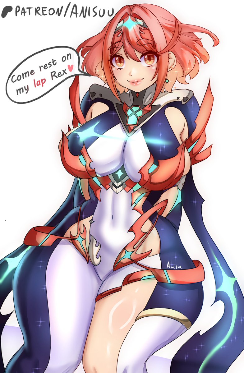 AnisDrawn's tweet photo. Pyra Switch 2 Edition ❤️ https://t.co/IUMw6JFkiz