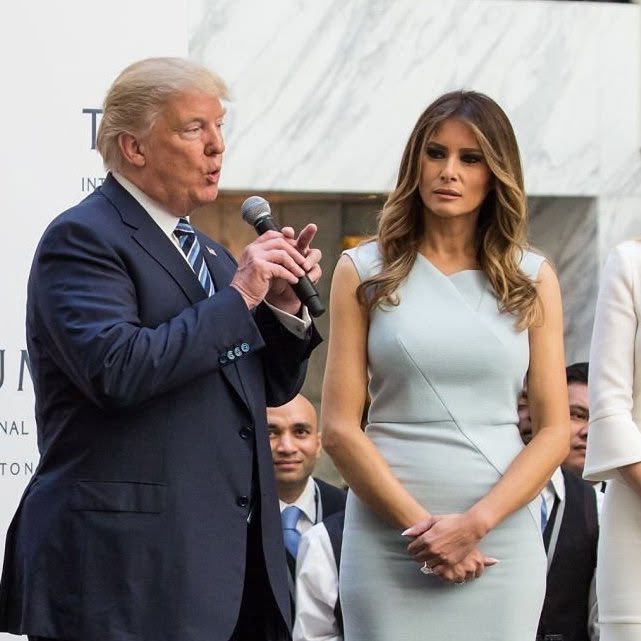 tiffanytrumps1's tweet photo. How would you describe President Donald Trump and First Lady Melania Trump as a team? Share your thoughts https://t.co/u6gPBpZDd9
