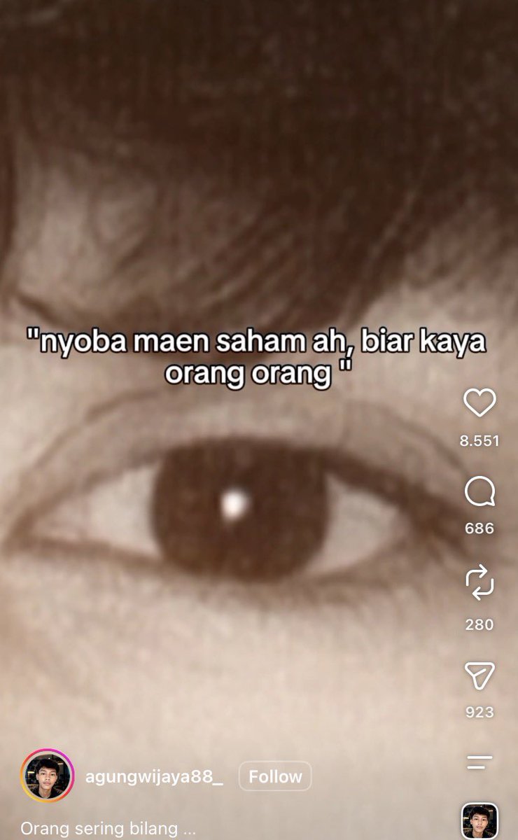 LambeSahamjja's tweet photo. defenisi cape cari duit di dunia nyata
habis di saham gorengan https://t.co/Pr4eCRIYkF
