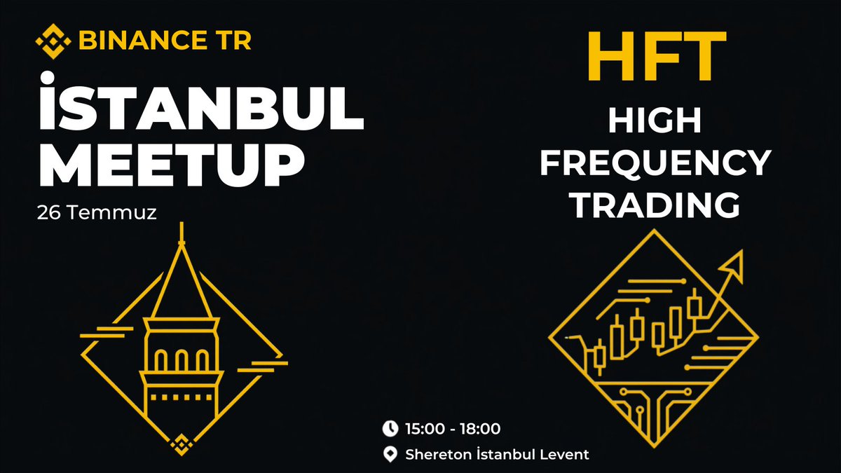 kivancozbilgic's tweet photo. 🔶İstanbul Meetup'ta yarınki konumuz:

🦾HFT : High Frequency Trading

Katılabilenlere yüz yüze aktarmaya çalışacağım.
Uzaklarda olanlar veya katılamayanlar içinse sonrasında en azından sunumumu paylaşmak istiyorum. 🧡