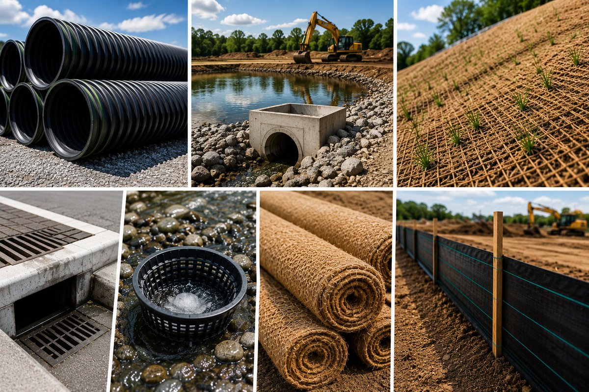 LandscapeTurf's tweet photo. Sure, we sell seed and turf products. 🌱

But did you know we can help with the rest of the jobsite too?

Pipe. Drainage. Erosion control. Geotextiles. Site work materials—and more.

Your project goes beyond the turf. So do we.

#SiteWork #ErosionControl #ConstructionMaterials https://t.co/dTO4YbjRFh