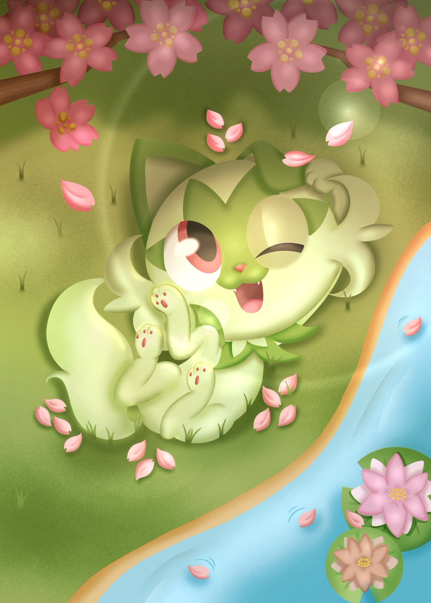 MirasheFreak's tweet photo. @741K4 A Sprigatito I made💚 https://t.co/2YBxcdTc5k