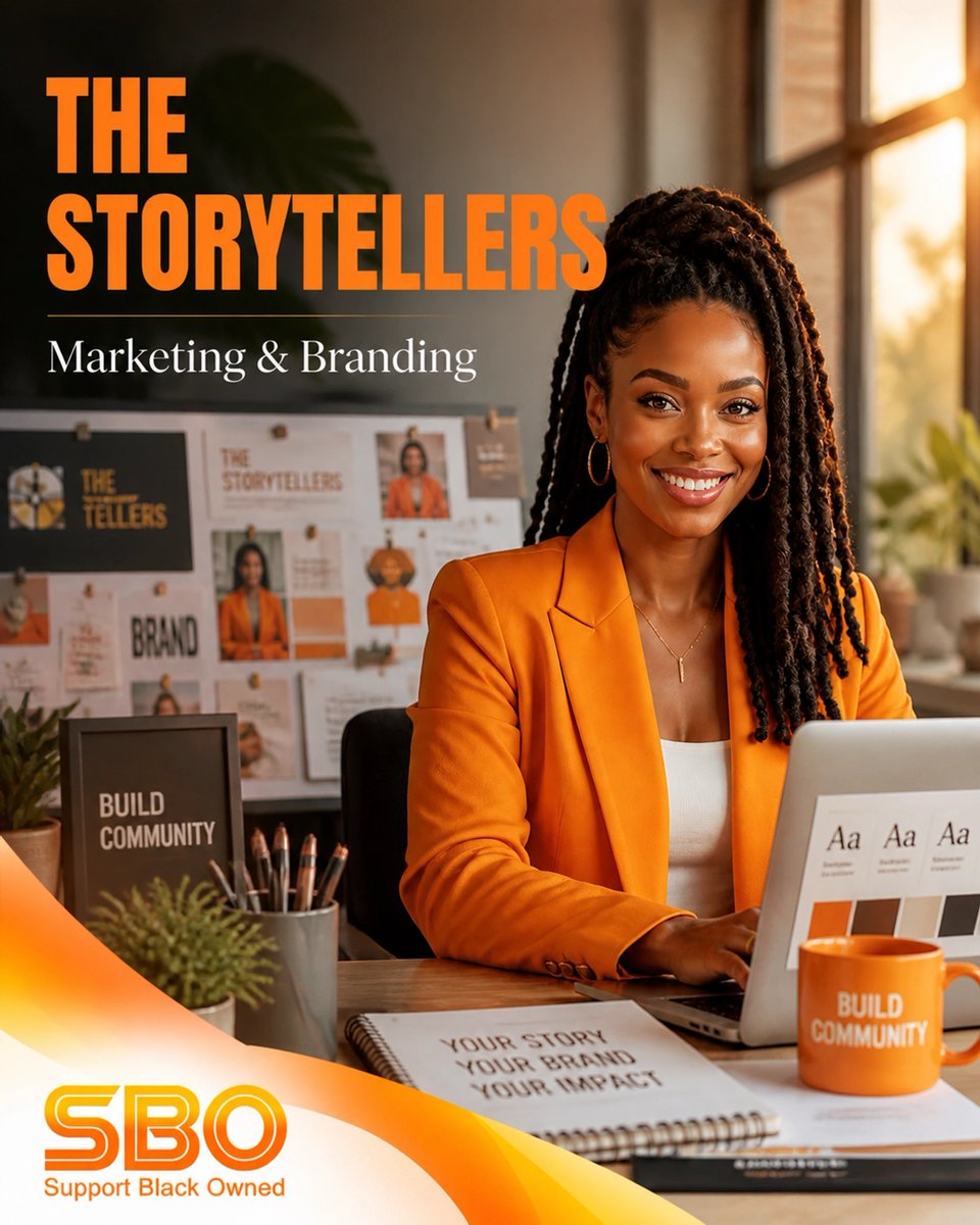SupportBlackOwn's tweet photo. Need to amplify your brand story? 🚀 Discover top Black-owned marketing agencies scaling businesses today. Support local creatives and grow! To see the list, head to our directory. #BlackOwned #Marketing #Branding #SBO https://t.co/GdyJcInc9P