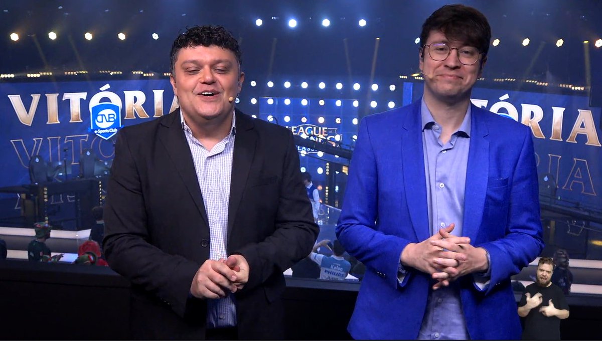 BestVelkoz's tweet photo. Melhores casters de league of legends #CBLol https://t.co/KpTJ8T7MFa