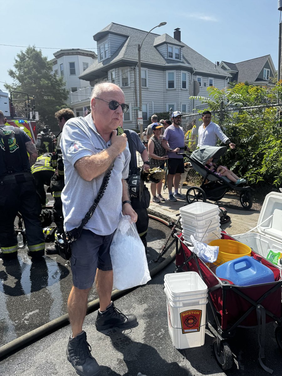 BostonFire's tweet photo. Thank you A10 @BostonSparks for much needed rehab along with W12 &amp; W25. You keep us ready !! https://t.co/9c8LumQRsk