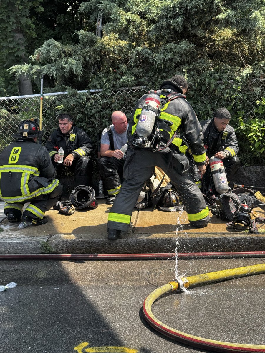 BostonFire's tweet photo. Thank you A10 @BostonSparks for much needed rehab along with W12 &amp; W25. You keep us ready !! https://t.co/9c8LumQRsk